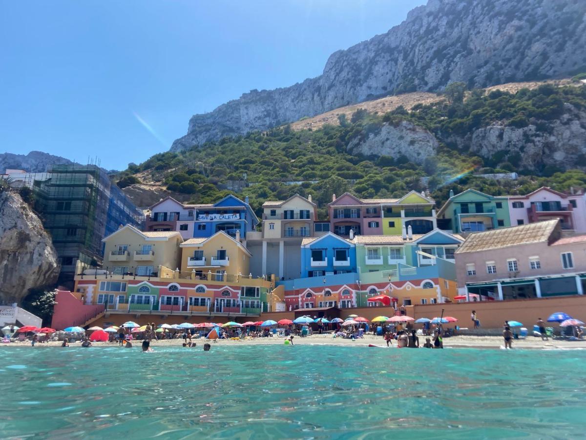 Unique Waterfront Duplex On The Mediterranean - Caleta, Catalan Bay Gibraltar Exterior foto